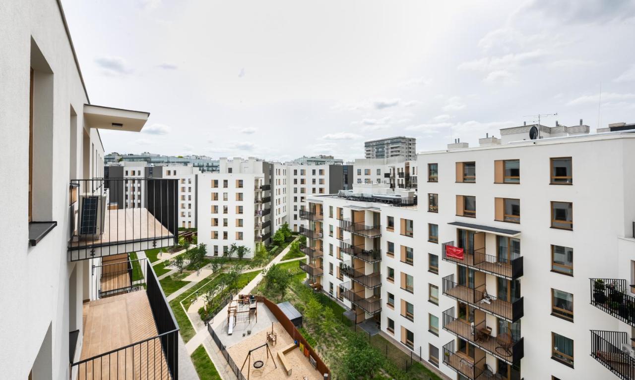 Wola Skwer Sunny Apartment 华沙 外观 照片
