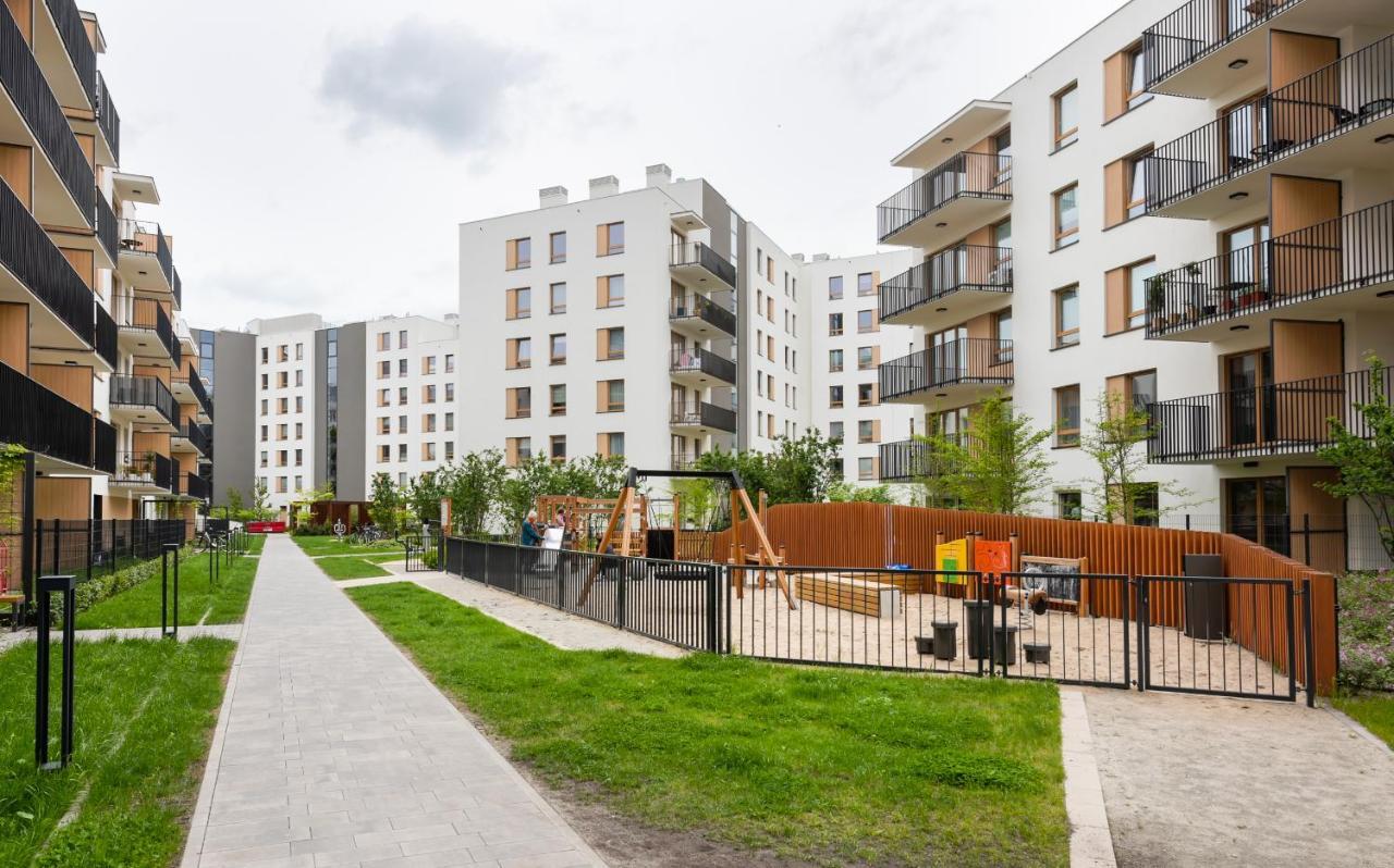 Wola Skwer Sunny Apartment 华沙 外观 照片